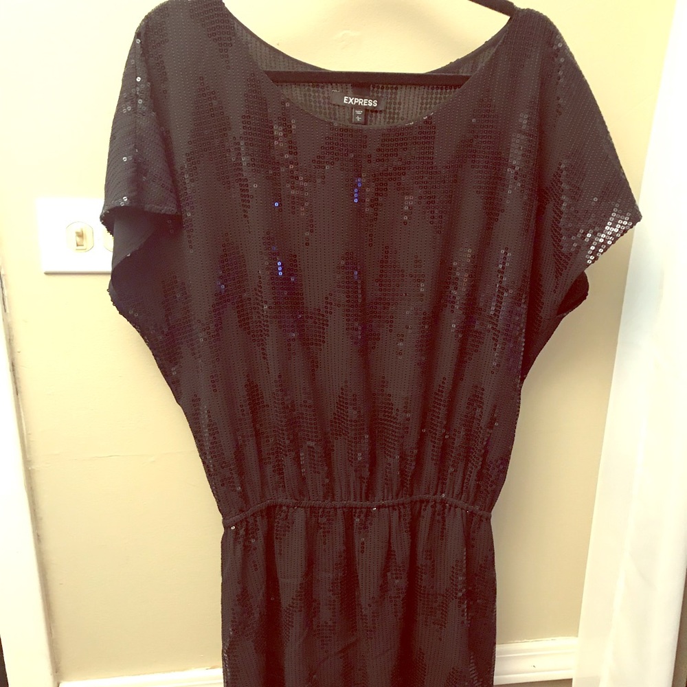 Express sequence dress